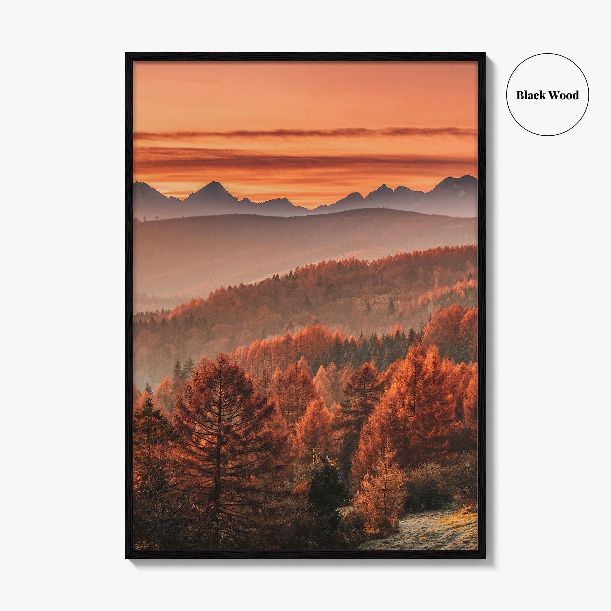 High Tatras Fine Art Photo Print, Tatra Mountains, Slovakia Wall Poster