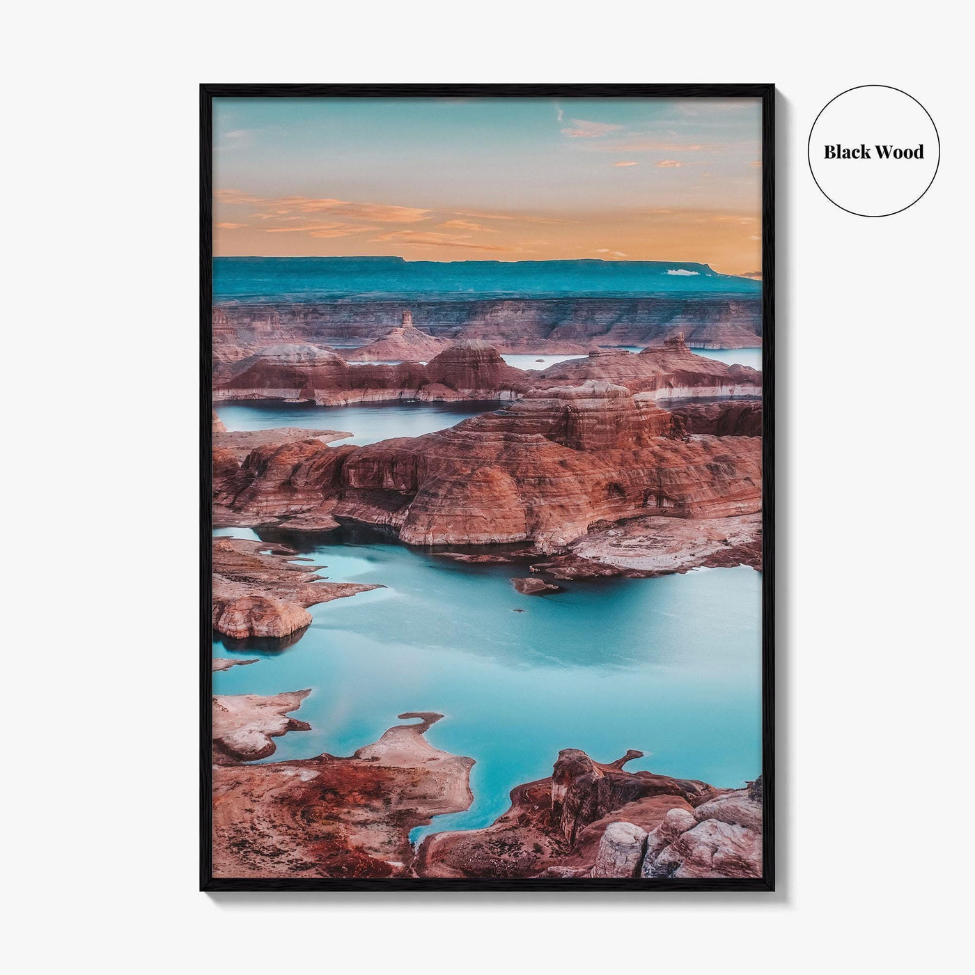 Lake Powell Fine Art Photo Print, Alstrom Point, Page Arizona, Wall Decor Poster