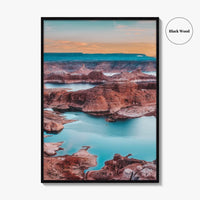 Lake Powell Fine Art Photo Print, Alstrom Point, Page Arizona, Wall Decor Poster