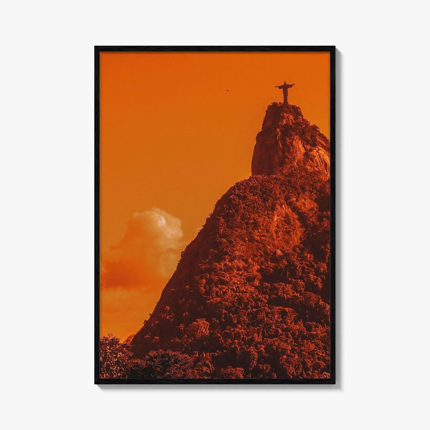 Rio de Janeiro Fine Art Photo Print, Christ the Redeemer, Brazil, Wall Decor Poster
