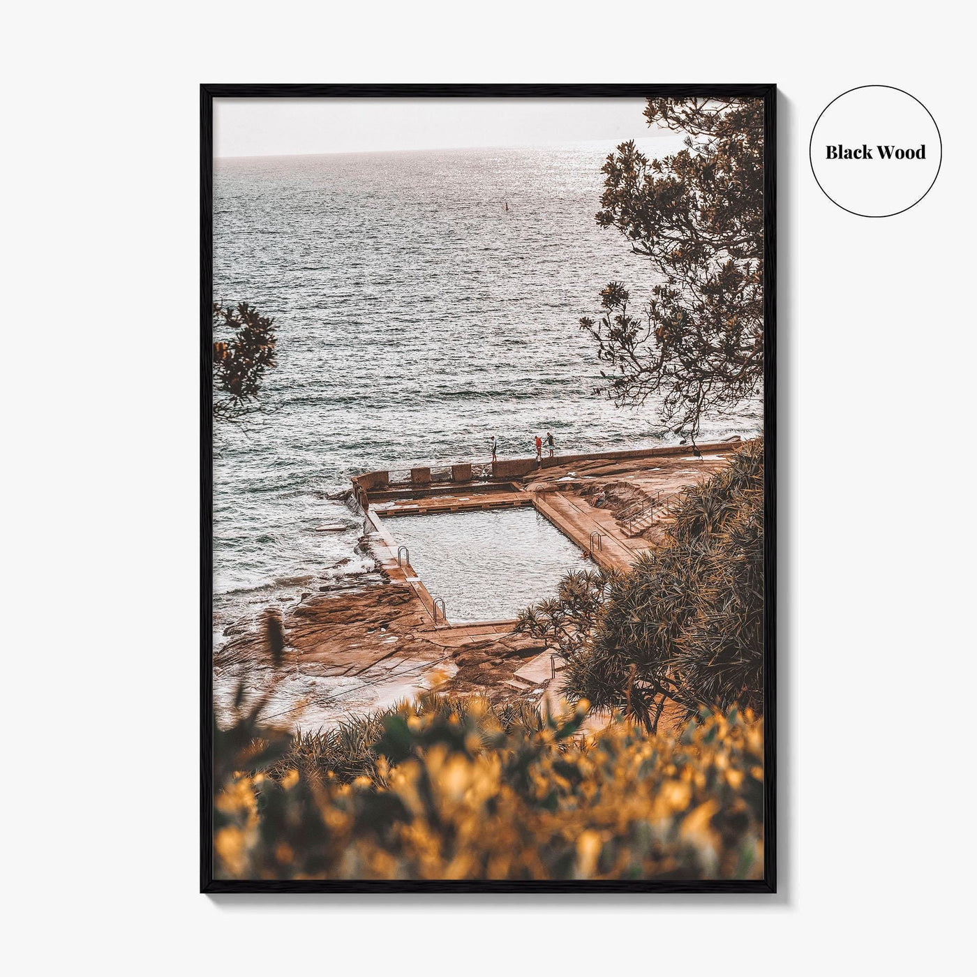 Yamba Fine Art Photo Print, Ocean Pool, NSW Australia, Northern Rivers, Wall Decor Poster