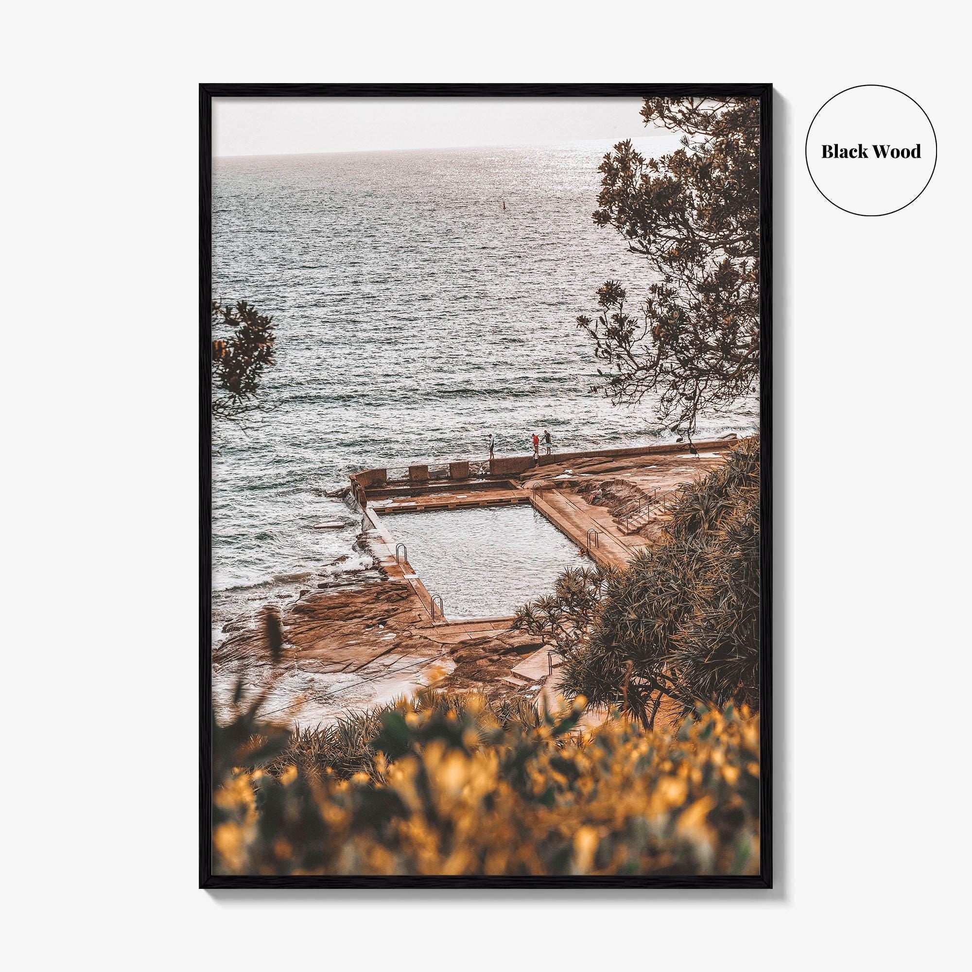 Yamba Fine Art Photo Print, Ocean Pool, NSW Australia, Northern Rivers, Wall Decor Poster