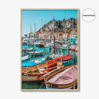 Nice Fine Art Photo Print, Old Fishing Port, France, French Riviera Wall Decor