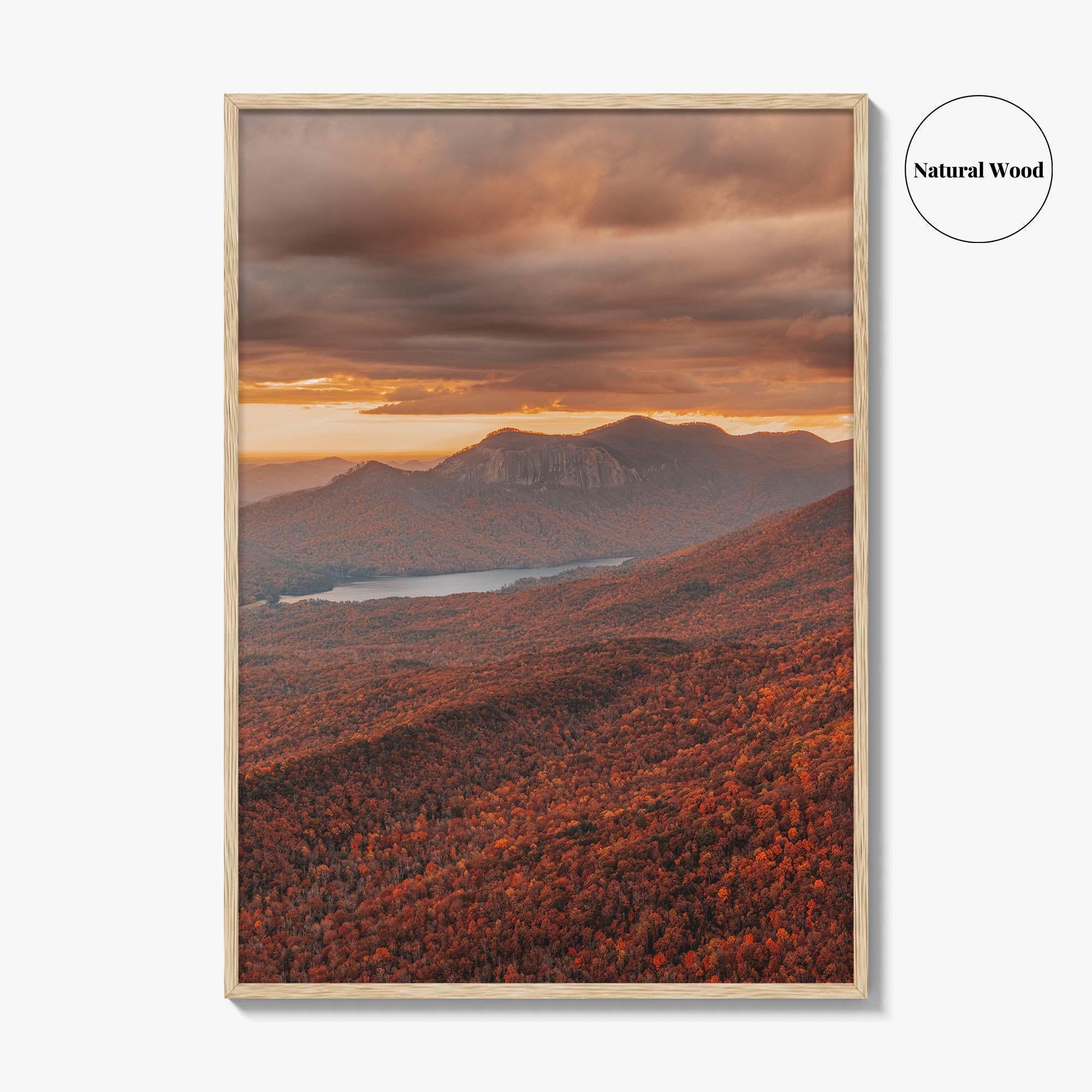Table Rock State Park South Carolina Fine Art Photo Print, Blue Ridge Mountains, USA