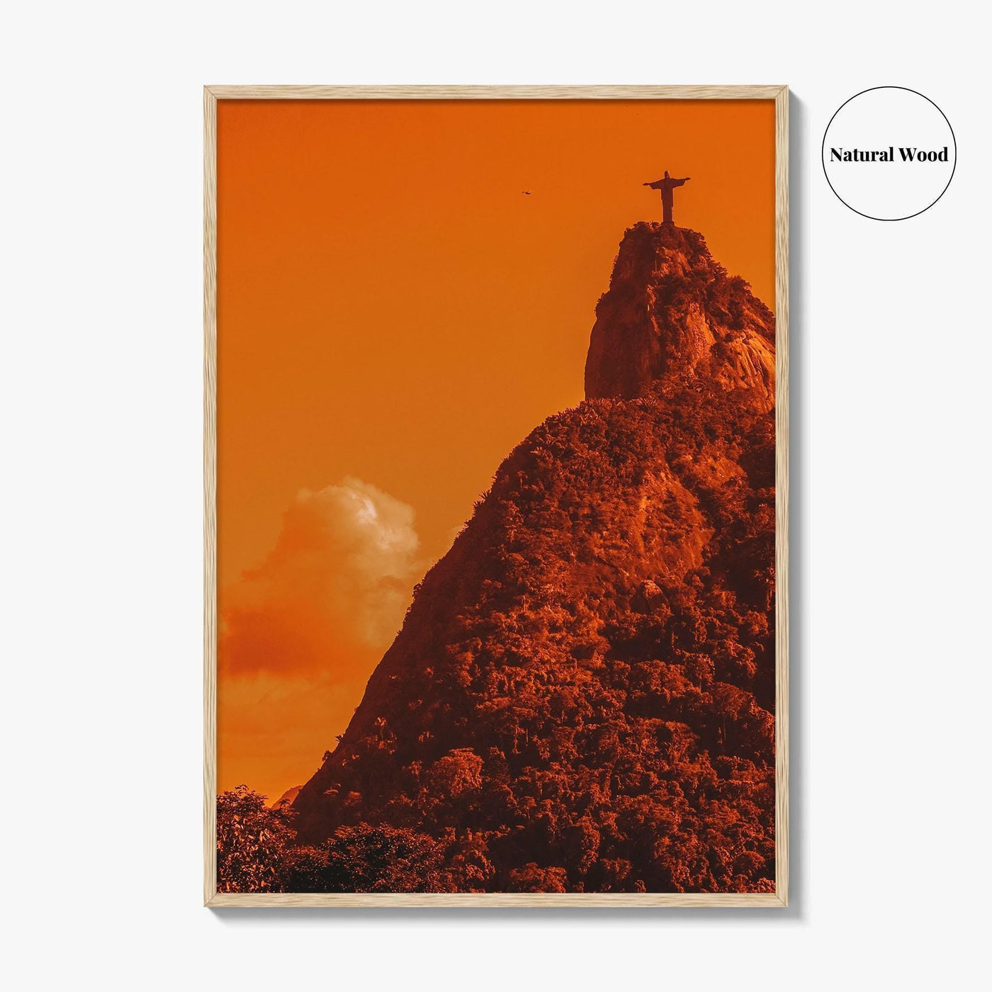 Rio de Janeiro Fine Art Photo Print, Christ the Redeemer, Brazil, Wall Decor Poster