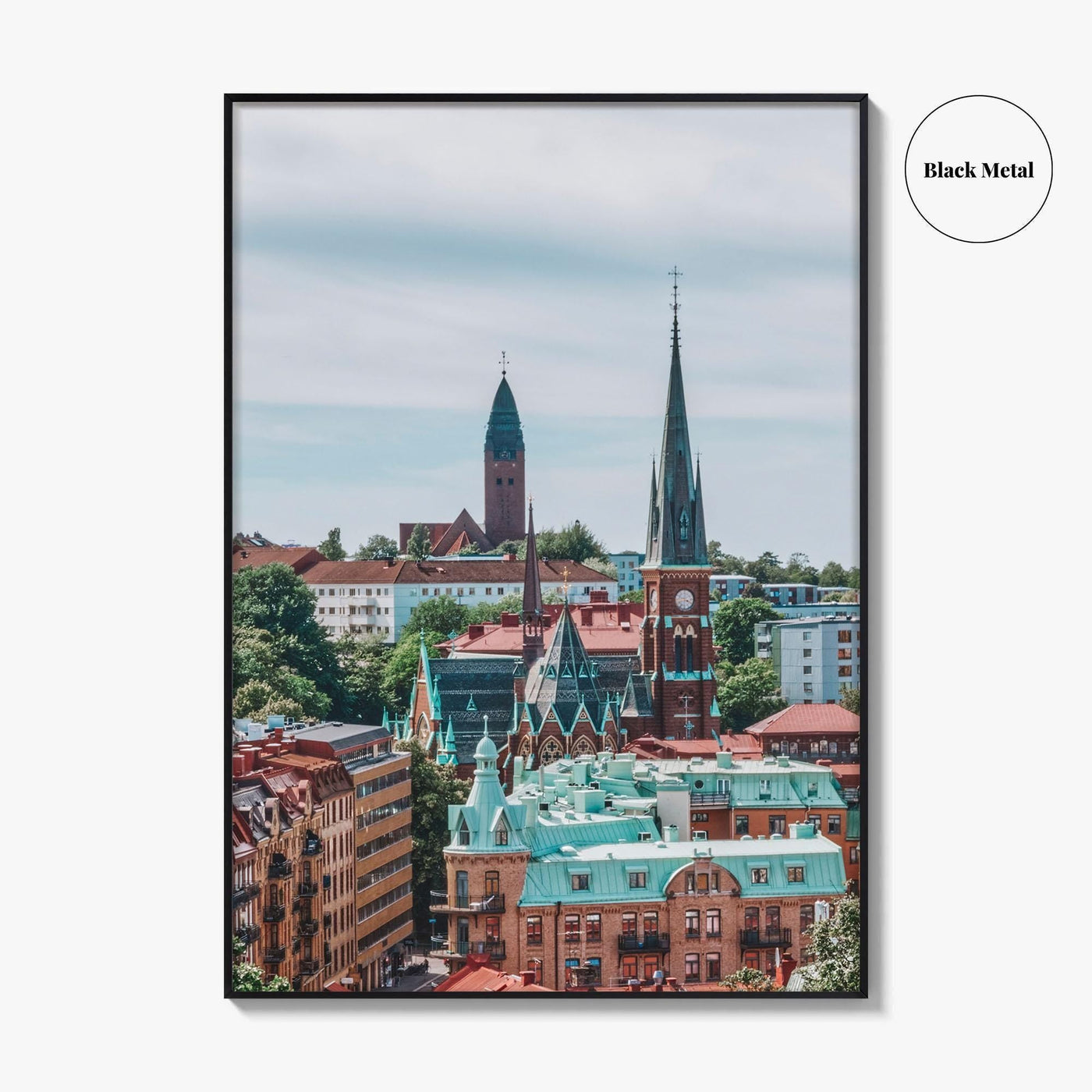 Gothenburg Skyline Fine Art Photo Print, Göteborg, Sweden Poster, Wall Decor