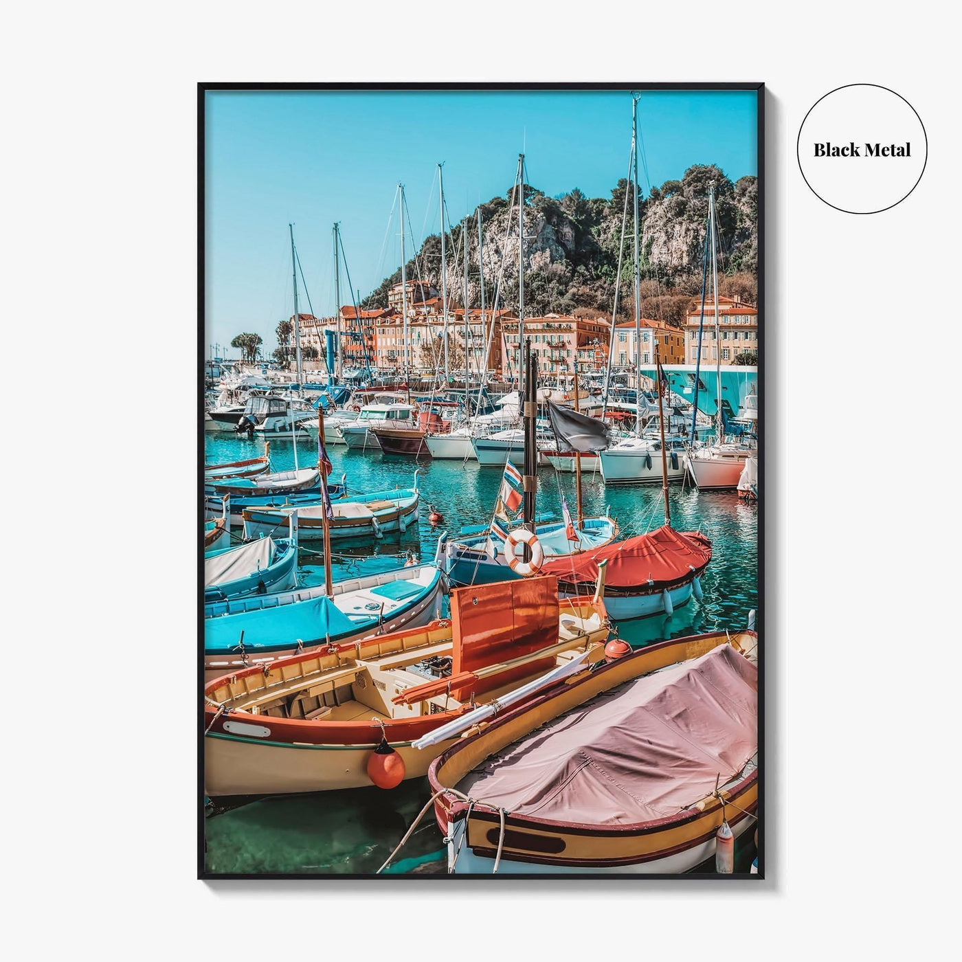 Nice Fine Art Photo Print, Old Fishing Port, France, French Riviera Wall Decor