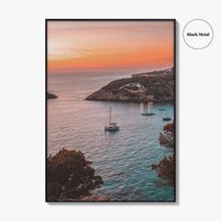 Ibiza Fine Art Photo Print, Balearic Islands Spain, Boat Sea Poster