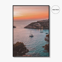 Ibiza Fine Art Photo Print, Balearic Islands Spain, Boat Sea Poster