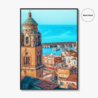 Sorrento Fine Art Photo Print, Amalfi Coast Old Town, Naples Italy Wall Poster