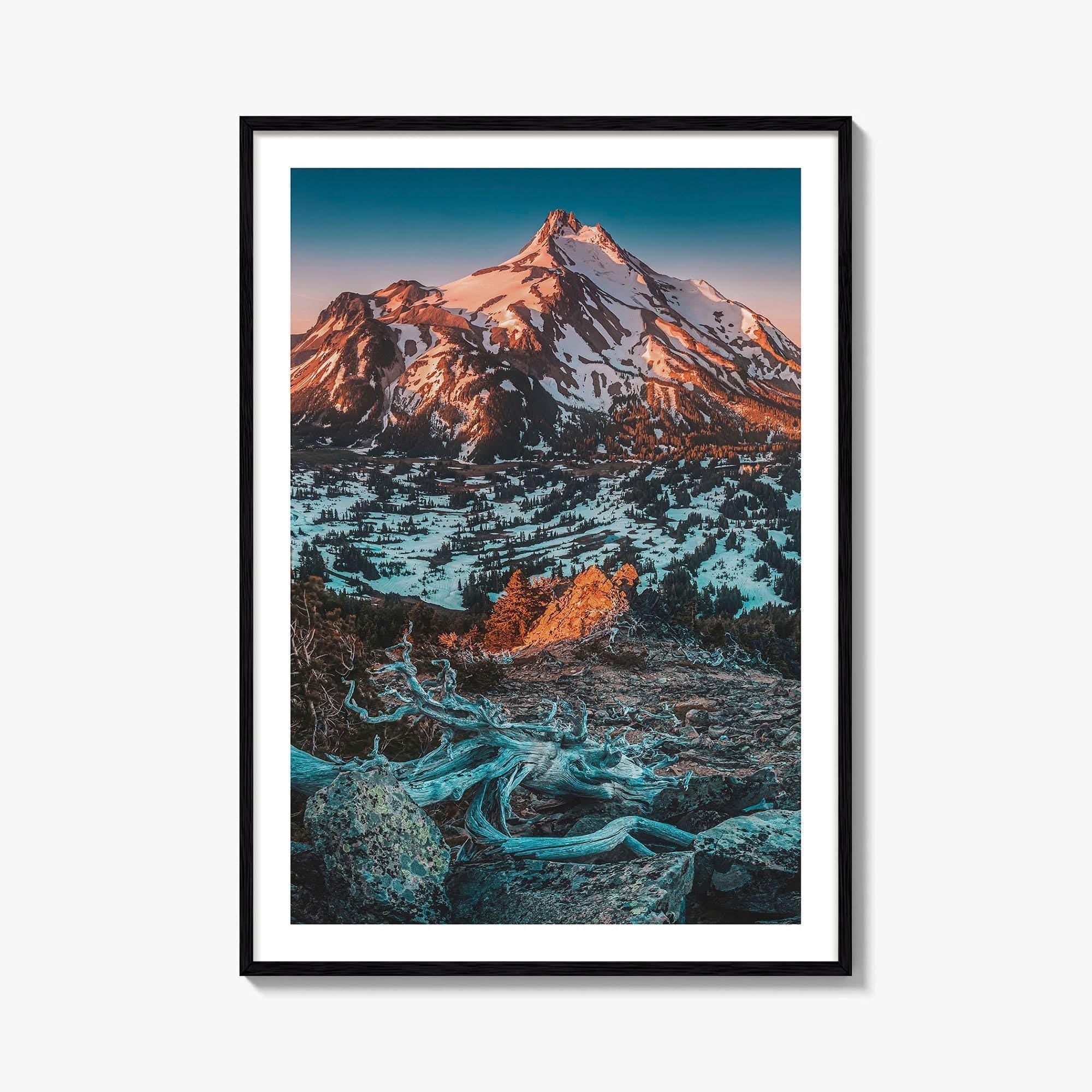 Mount Jefferson Fine Art Photo Print, Oregon, Cascade Range, USA, Wall Decor, Poster
