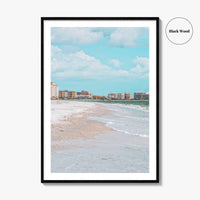 Marco Island Skyline Fine Art Photo Print, South Beach Ocean, Florida USA Poster