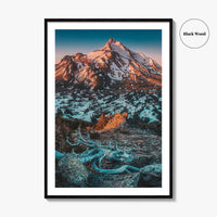Mount Jefferson Fine Art Photo Print, Oregon, Cascade Range, USA, Wall Decor, Poster
