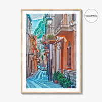 Scilla Fine Art Photo Print, Reggio Calabria Italy Wall Decor Poster