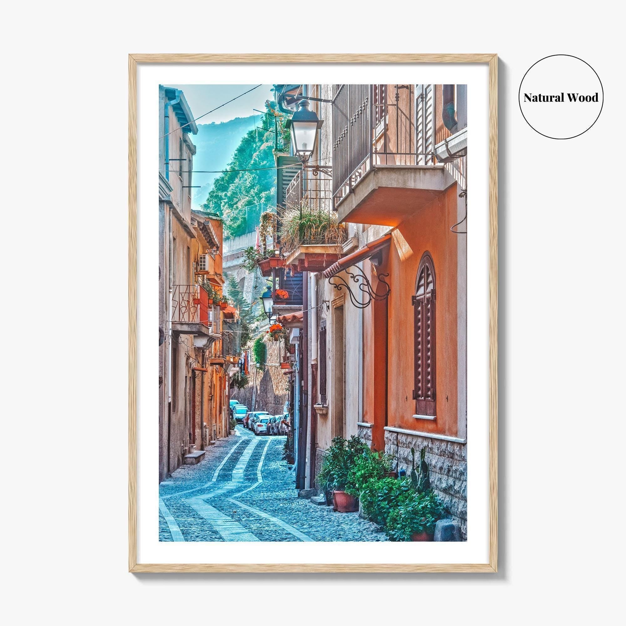 Scilla Fine Art Photo Print, Reggio Calabria Italy Wall Decor Poster