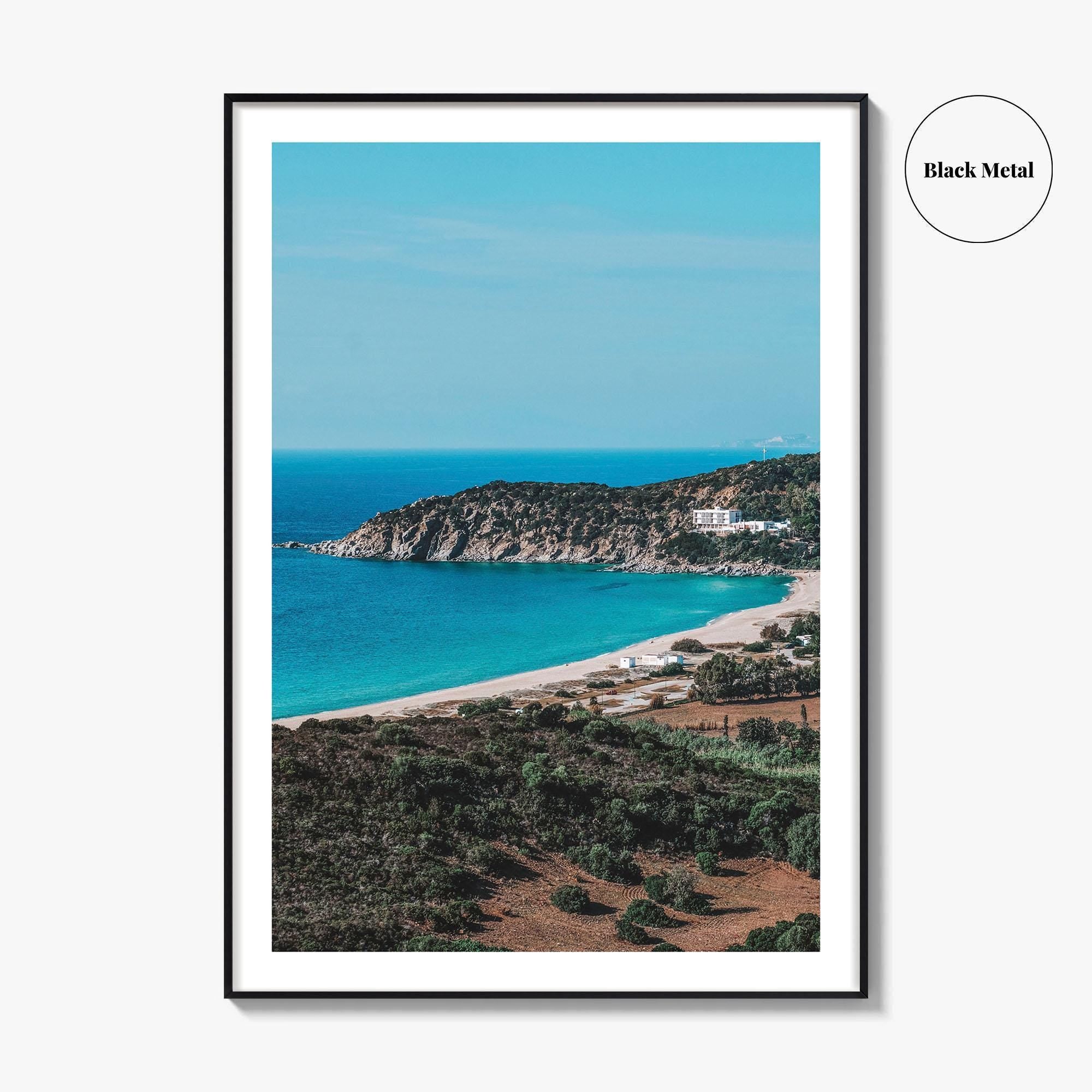 Solanas Beach Fine Art Photo Print, Villasimius, Sardinia, Italy Wall Decor Poster