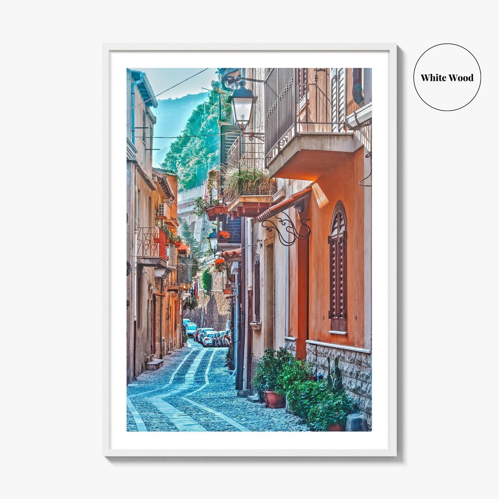 Scilla Fine Art Photo Print, Reggio Calabria Italy Wall Decor Poster