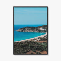 Solanas Beach Fine Art Photo Print, Villasimius, Sardinia, Italy Wall Decor Poster