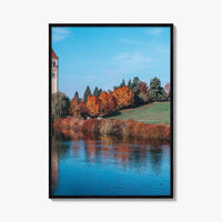 Spokane Fine Art Photo Print, Riverfront Park Clock Tower Spokane River Poster