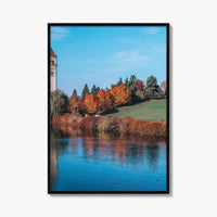 Spokane Fine Art Photo Print, Riverfront Park Clock Tower Spokane River Poster