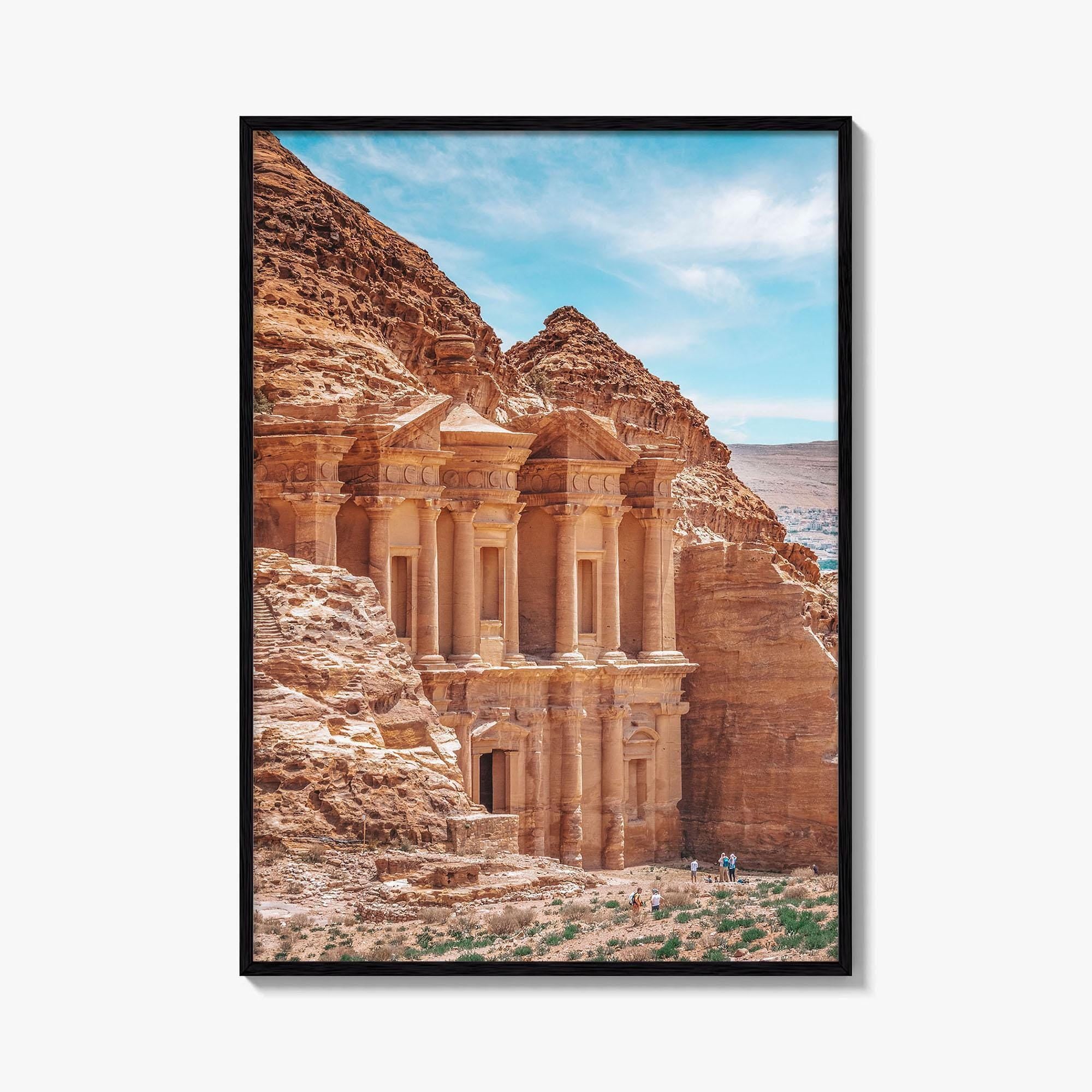 Petra Jordan Fine Art Photo Print, Monastery Ad Deir, Wadi Musa, Poster