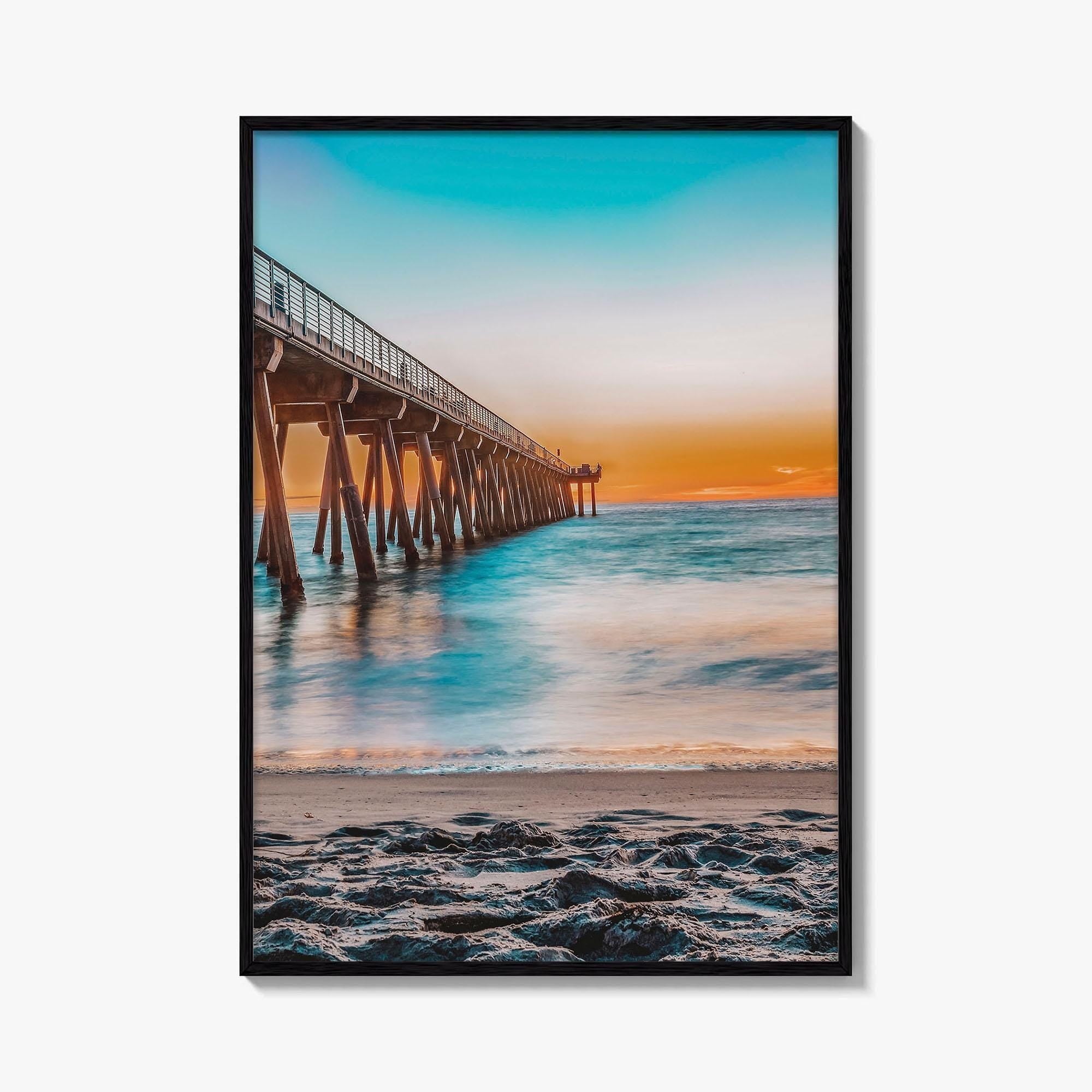 Hermosa Beach Fine Art Photo Print, Los Angeles, LA, California, USA, Wall Decor, Poster