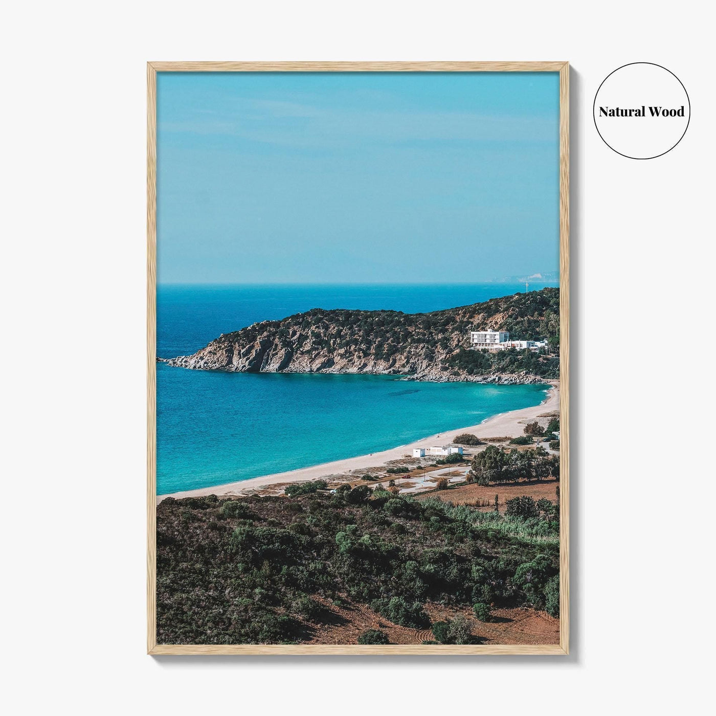 Solanas Beach Fine Art Photo Print, Villasimius, Sardinia, Italy Wall Decor Poster