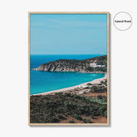 Solanas Beach Fine Art Photo Print, Villasimius, Sardinia, Italy Wall Decor Poster