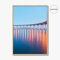 San Diego Fine Art Photo Print, Coronado Bridge, California USA, Wall Poster