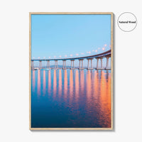 San Diego Fine Art Photo Print, Coronado Bridge, California USA, Wall Poster