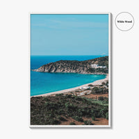 Solanas Beach Fine Art Photo Print, Villasimius, Sardinia, Italy Wall Decor Poster