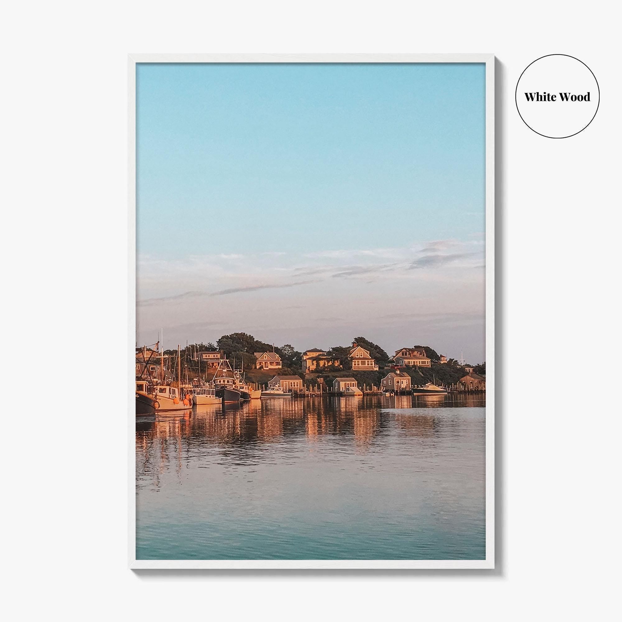 Martha's Vineyard Fine Art Photo Print, Coastline Lighthouse, Massachusetts, USA Wall Decor, New England