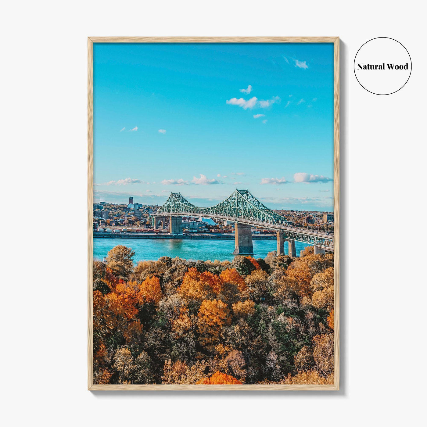 Montreal Fine Art Photo Print, Skyline, Quebec, Canada, St Lawrence River, Wall Decor, Poster