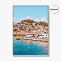 Grenada Fine Art Photo Print, St George's Cruise Port, Caribbean Wall Decor Poster