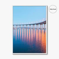 San Diego Fine Art Photo Print, Coronado Bridge, California USA, Wall Poster