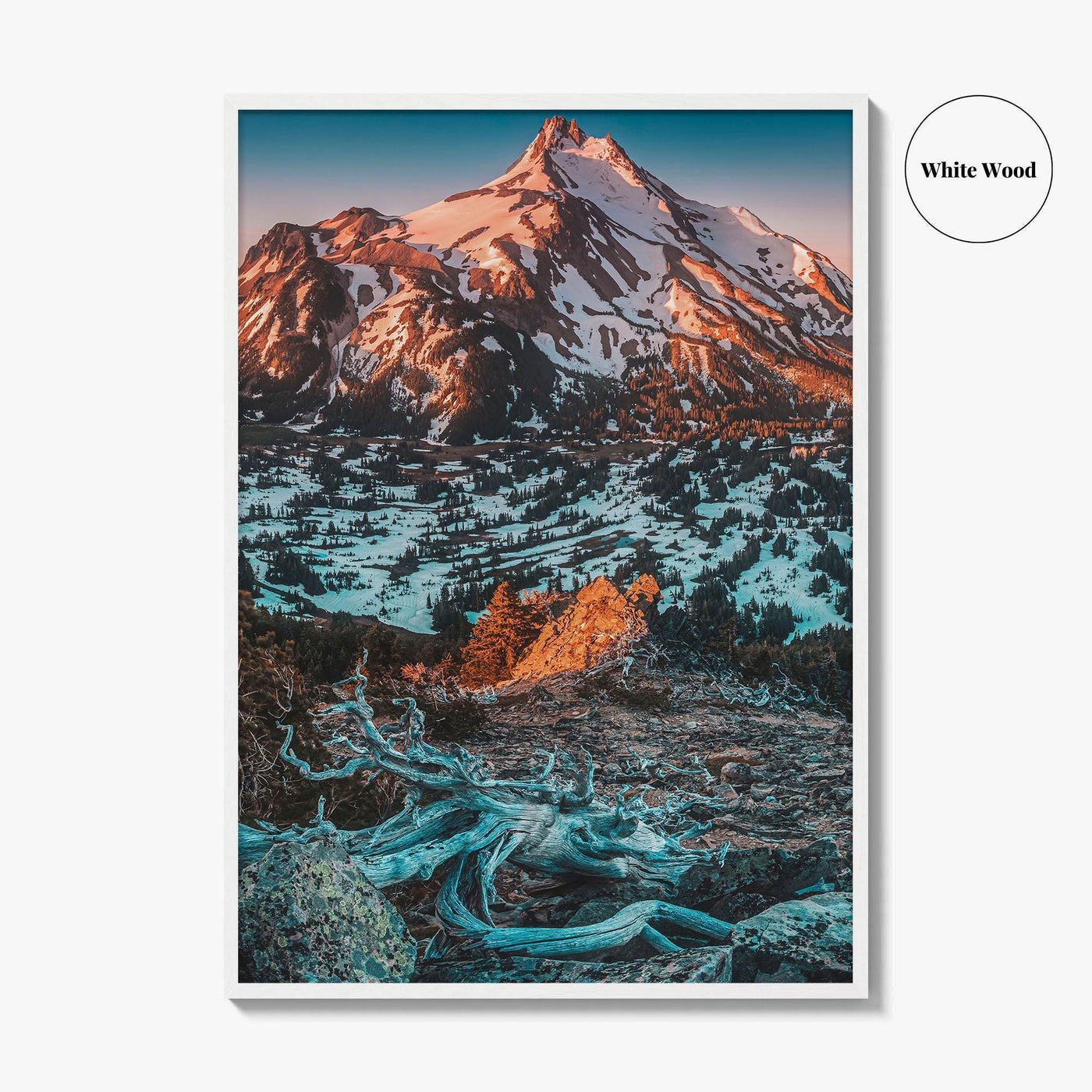 Mount Jefferson Fine Art Photo Print, Oregon, Cascade Range, USA, Wall Decor, Poster