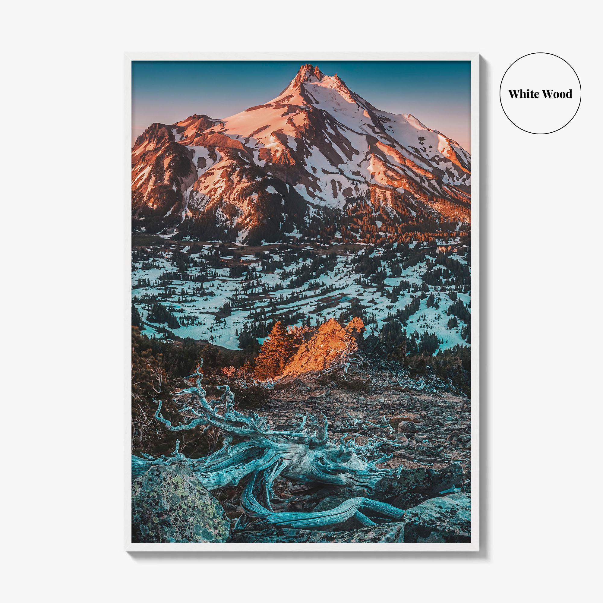 Mount Jefferson Fine Art Photo Print, Oregon, Cascade Range, USA, Wall Decor, Poster