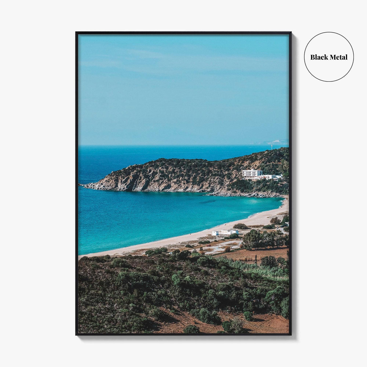 Solanas Beach Fine Art Photo Print, Villasimius, Sardinia, Italy Wall Decor Poster