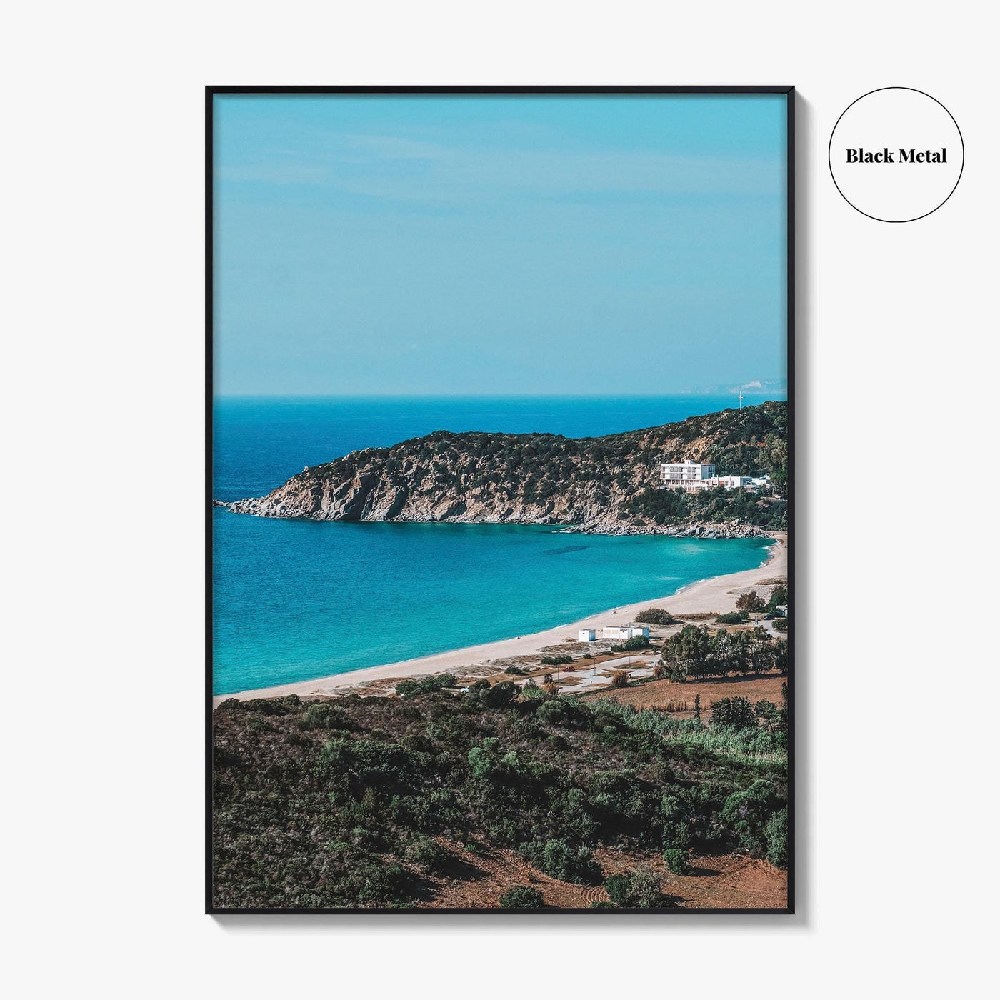 Solanas Beach Fine Art Photo Print, Villasimius, Sardinia, Italy Wall Decor Poster