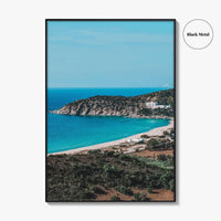 Solanas Beach Fine Art Photo Print, Villasimius, Sardinia, Italy Wall Decor Poster