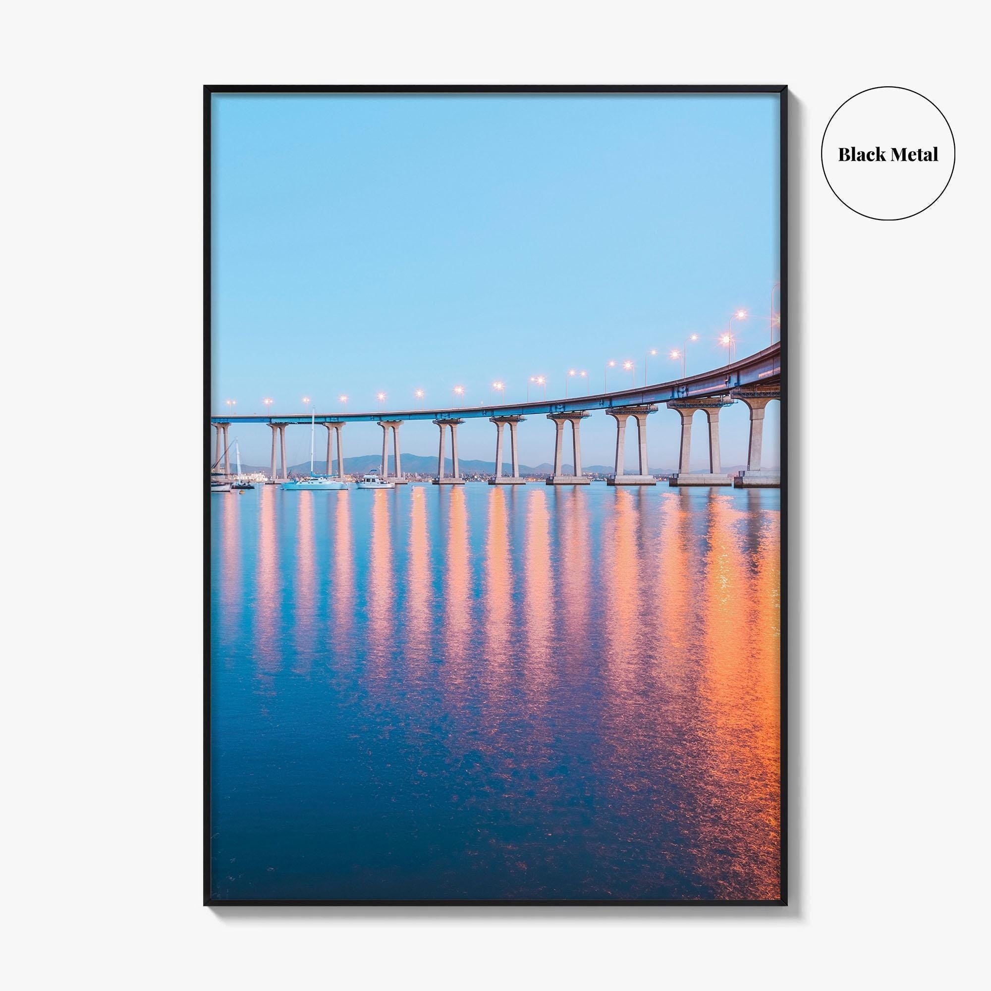 San Diego Fine Art Photo Print, Coronado Bridge, California USA, Wall Poster