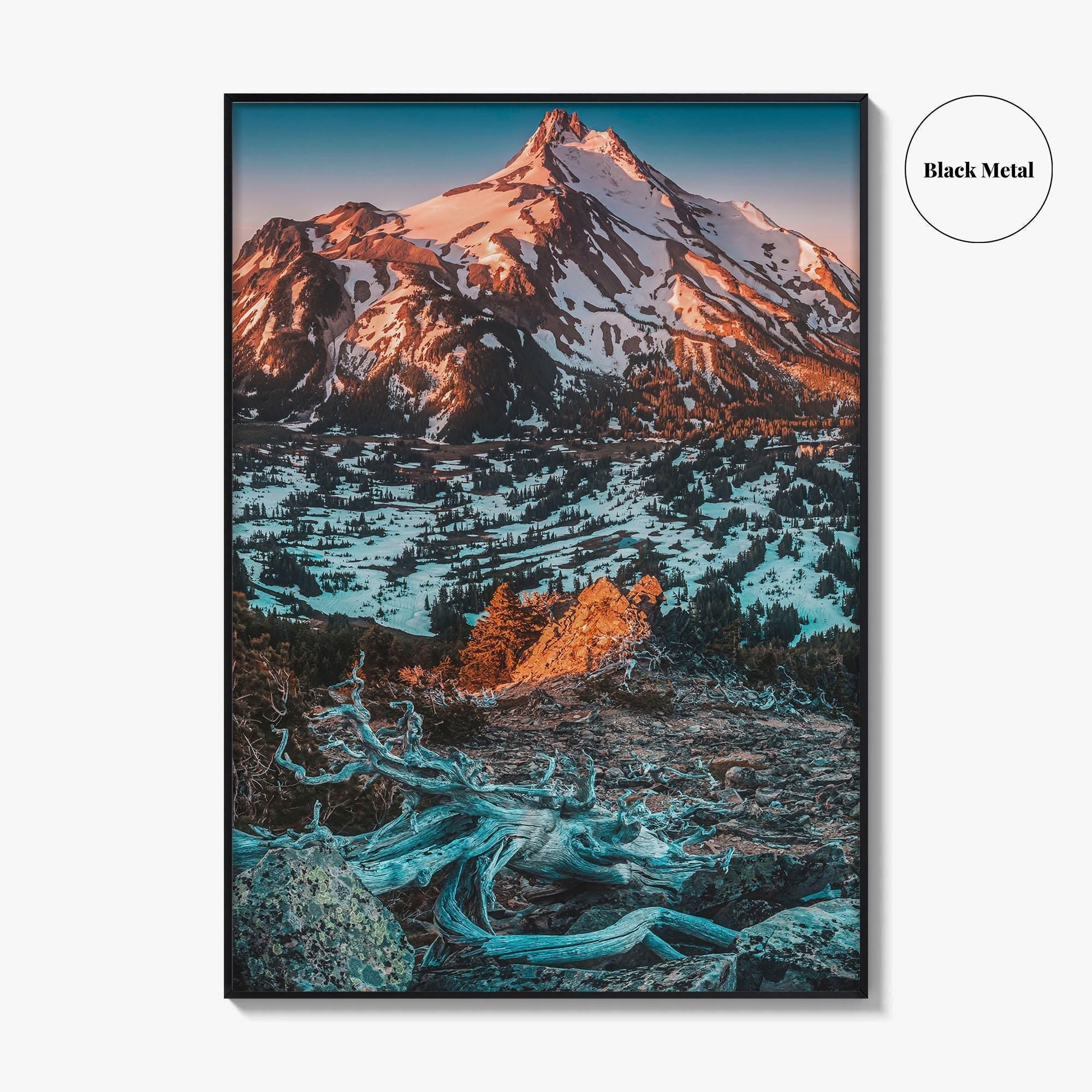 Mount Jefferson Fine Art Photo Print, Oregon, Cascade Range, USA, Wall Decor, Poster