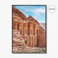 Petra Jordan Fine Art Photo Print, Monastery Ad Deir, Wadi Musa, Poster
