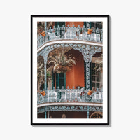 New Orleans Fine Art Photo Print, French Quarter Balconies, Louisiana Poster, NOLA USA