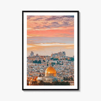 Jerusalem Fine Art Photo Print, Old City Israel Wall Decor Poster
