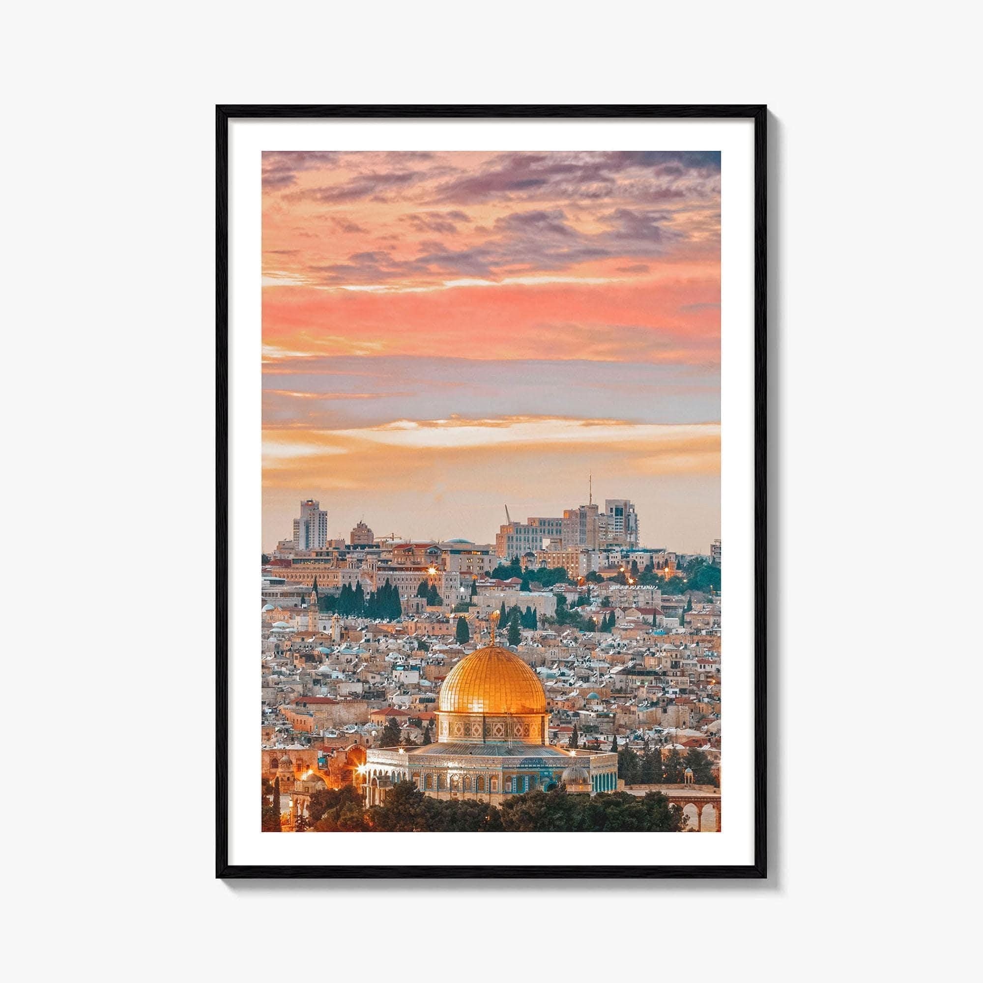 Jerusalem Fine Art Photo Print, Old City Israel Wall Decor Poster
