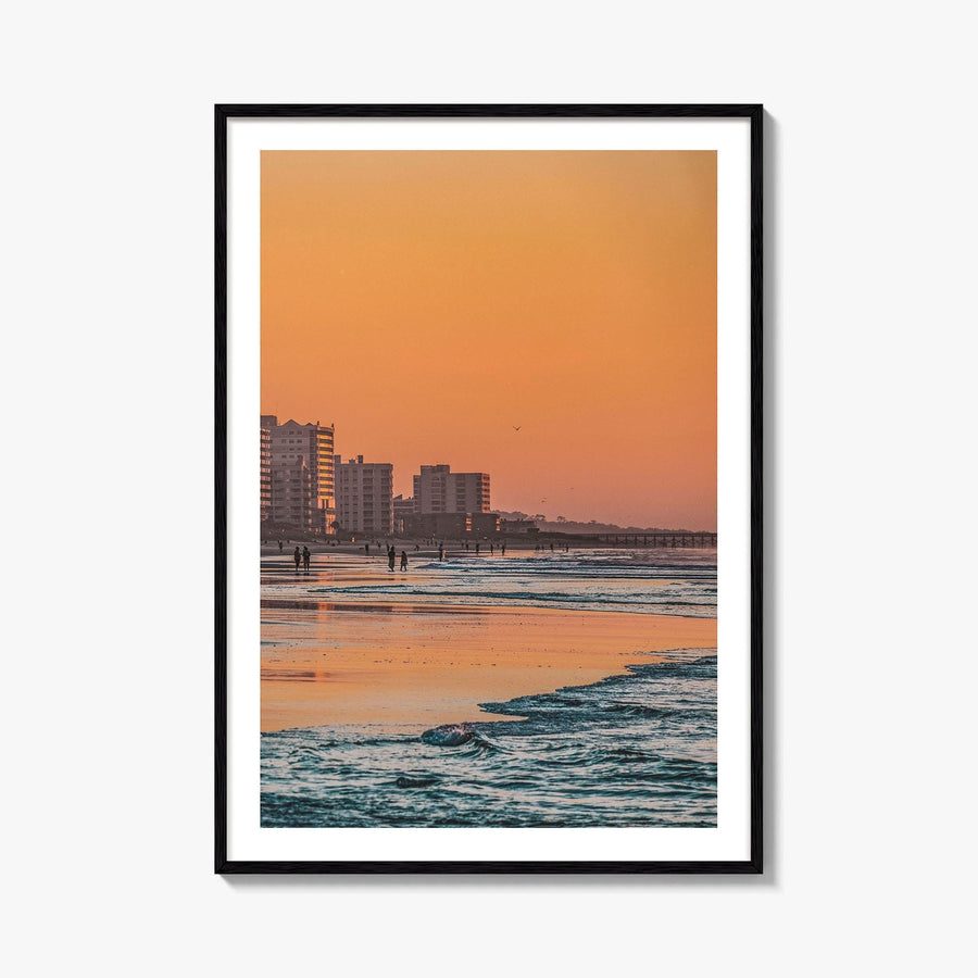 Myrtle Beach Skyline Fine Art Photo Print, South Carolina USA Beachfront Poster
