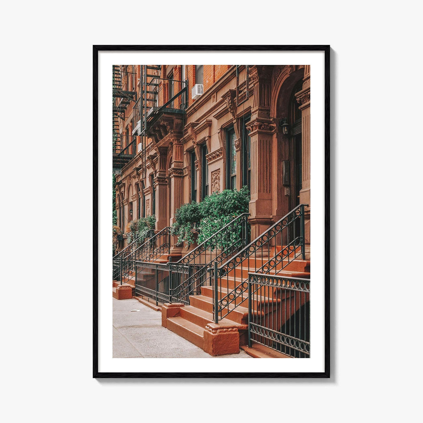 Gramercy Park Fine Art Photo Print, Manhattan, NYC, Brownstones Wall Decor, USA
