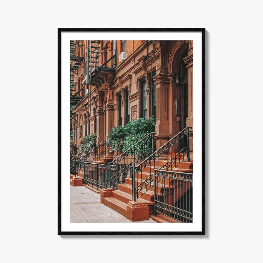 Gramercy Park Fine Art Photo Print, Manhattan, NYC, Brownstones Wall Decor, USA