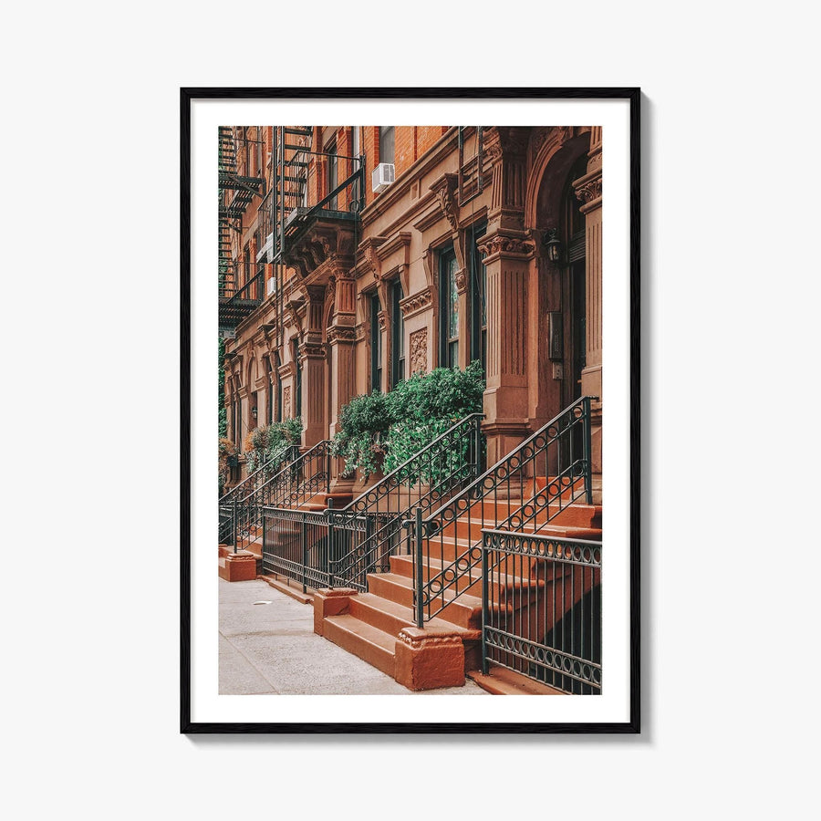 Gramercy Park Fine Art Photo Print, Manhattan, NYC, Brownstones Wall Decor, USA